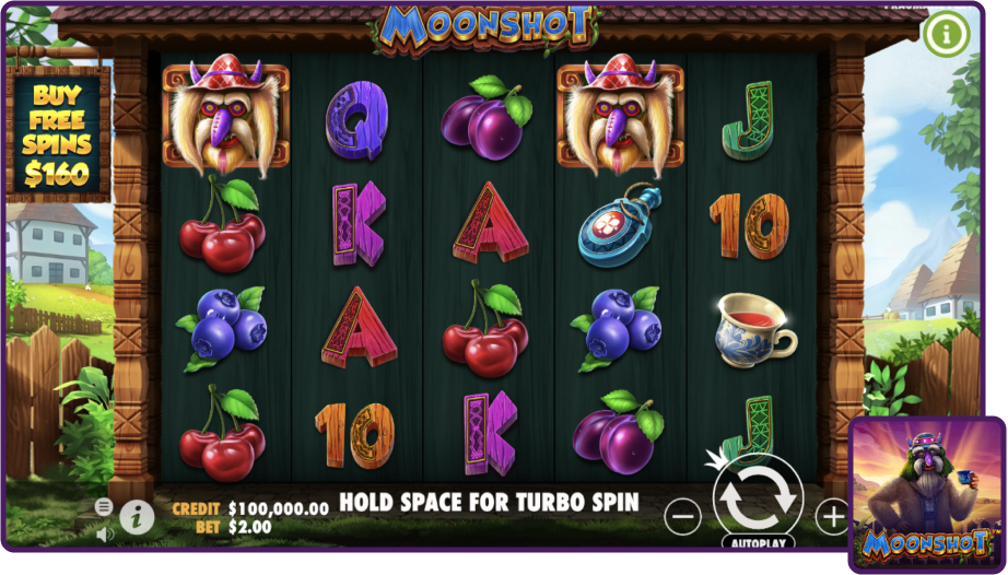 Moonshot Free demo play